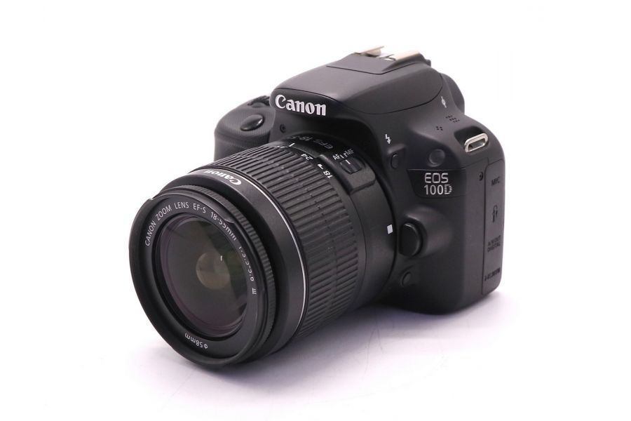 Фотокамера Canon EOS 100D kit (пробег 6220 кадров)