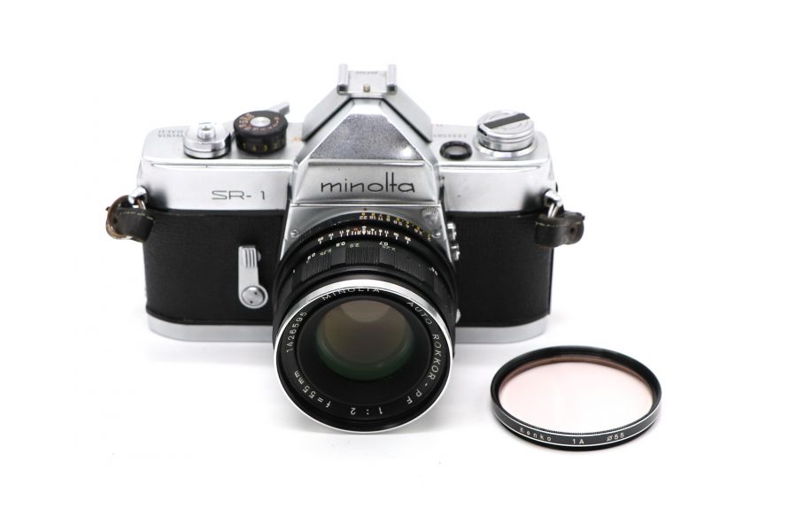 Minolta SR-1 + Minolta Rokkor-PF Auto 2/55mm 