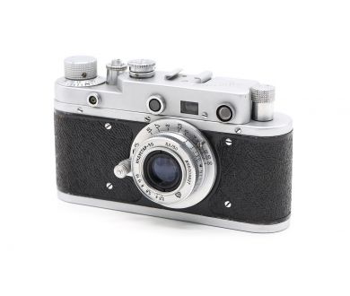 Зоркий С + Индустар-50 со съемной задней крышкой (СССР, 1957)