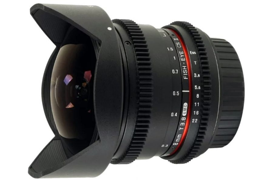 Samyang 8mm T3.8 AS IF UMC Fish-eye CS II VDSLR Canon EF