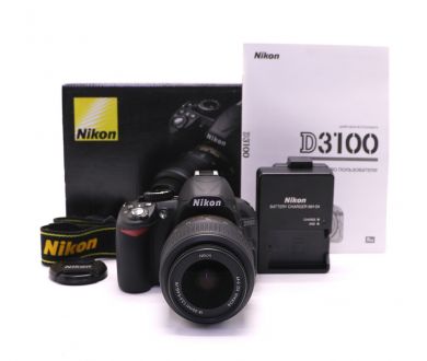 Nikon D3100 kit в упаковке (пробег 430 кадров)