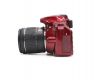 Nikon D3400 kit красный (пробег 1310 кадров)