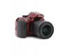 Nikon D3400 kit красный (пробег 1310 кадров)