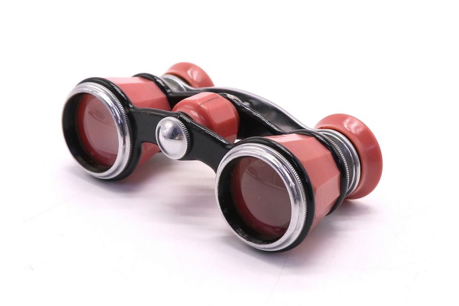Бинокль театральный 2,5х розовый