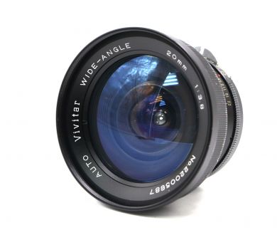 Купить Vivitar Auto Wide-Angle 20mm f/3.8 Vivitar Auto Wide-Angle 20mm f/3.8