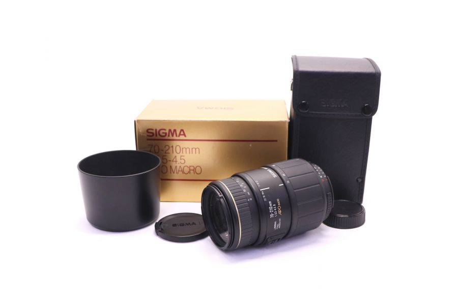Sigma AF 70-210mm f/3.5-4.5 APO Macro for Nikon в упаковке