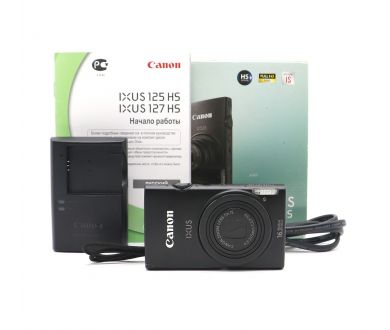 Canon IXUS 127 HS Black в упаковке
