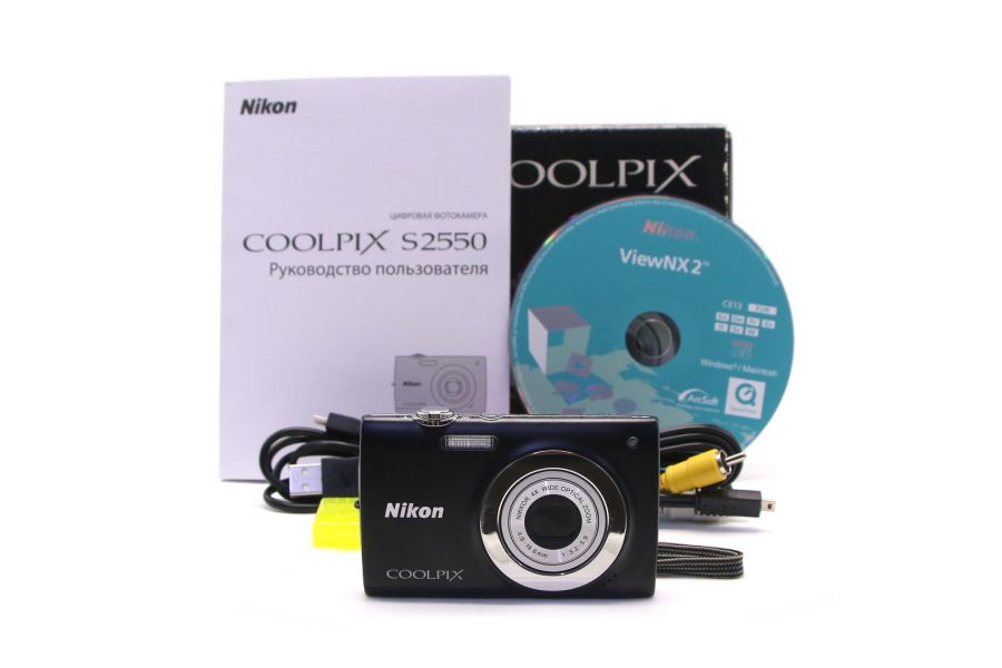 Nikon Coolpix S2550 в упаковке