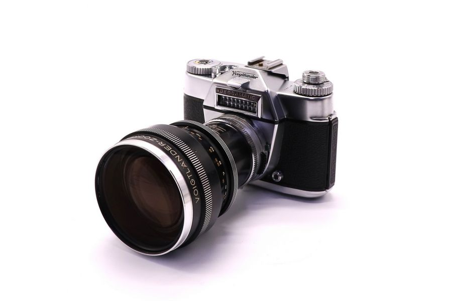 Voigtlander Bessamatic + Zoomar 36-82mm f/2.8