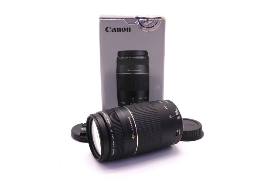 Canon EF 75-300mm 4-5.6 III USM в упаковке