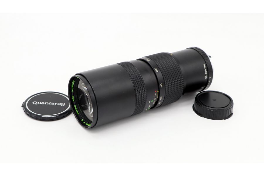 Quantaray MC 85-300mm f/5 Macro (Japan, 1982)