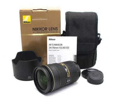 Купить Nikon 24-70mm f/2.8G ED AF-S Nikkor в упаковке Nikon 24-70mm f/2.8G ED AF-S Nikkor в упаковке