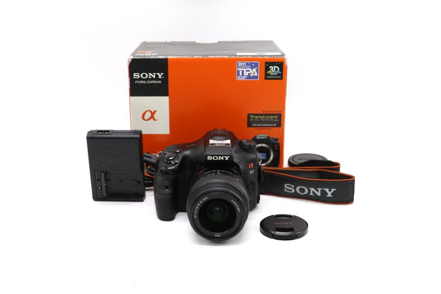 Sony A57 kit в упаковке (пробег 70230 кадров)