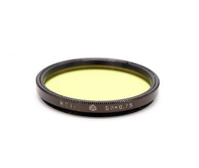Светофильтр ЖС-12 52х0,75 / 52mm