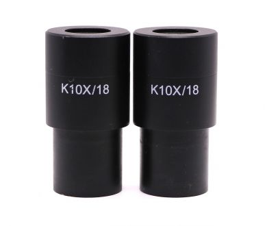 Окуляры микроскопа K10X/18