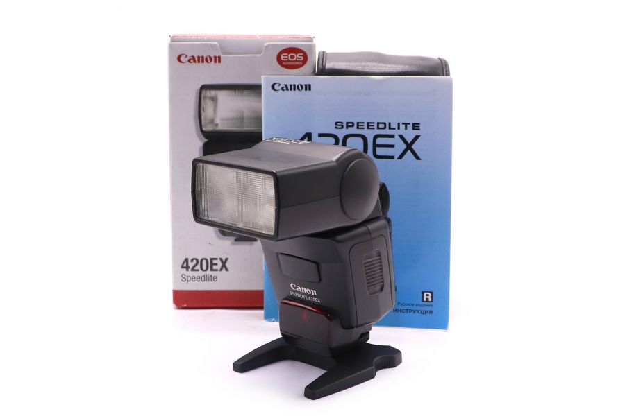 Фотовспышка Canon Speedlite 420EX в упаковке