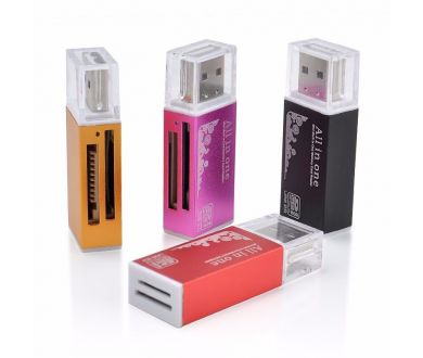 Картридер ММС,Micro SD,SD через USB