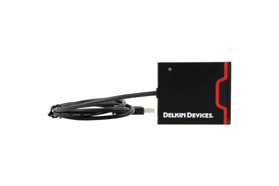 Картридер Delkin Devices CompactFlash и UHS-II SDXC USB 3.0 Dual Slot