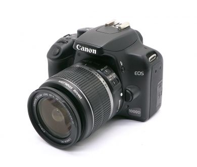 Canon EOS 1000D kit (пробег 8355 кадров)