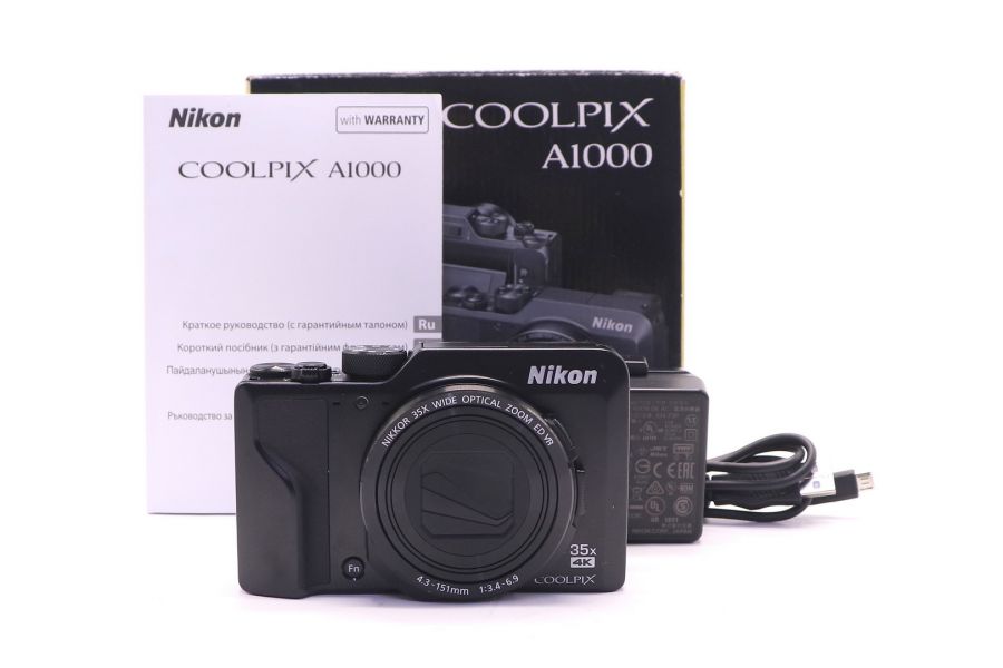 Nikon Coolpix A1000 в упаковке