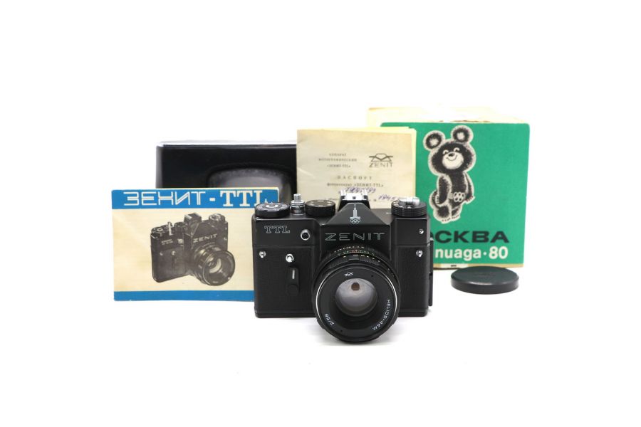 Зенит ТТЛ black olympic kit в упаковке