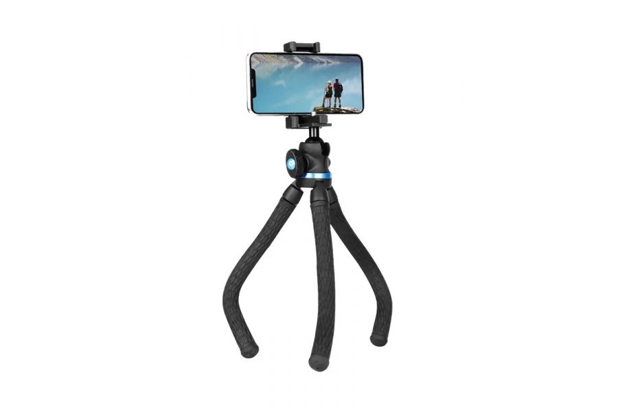 Штатив компактный RayLab MTF-SCB с головой и держателем для смартфона