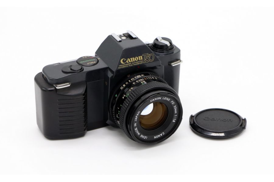 Canon T50 + Canon FD 1.8/50 (Japan, 1983)