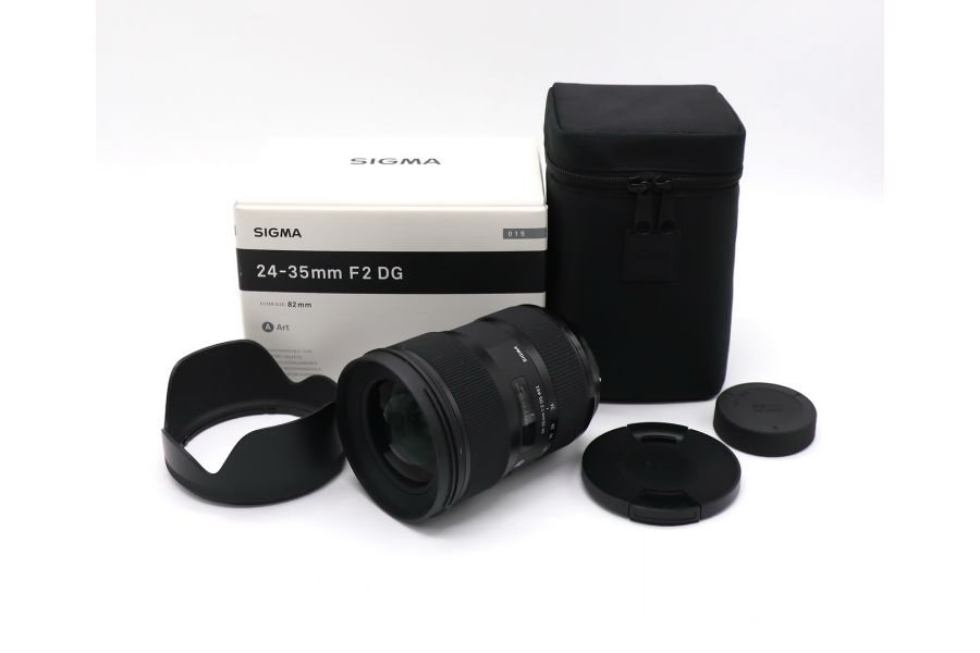 Sigma AF 24-35mm f/2 DG HSM Nikon F в упаковке