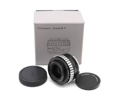 Купить TTArtisan 23mm f/1.4 Canon EOS M в упаковке. TTArtisan 23mm f/1.4 Canon EOS M в упаковке.