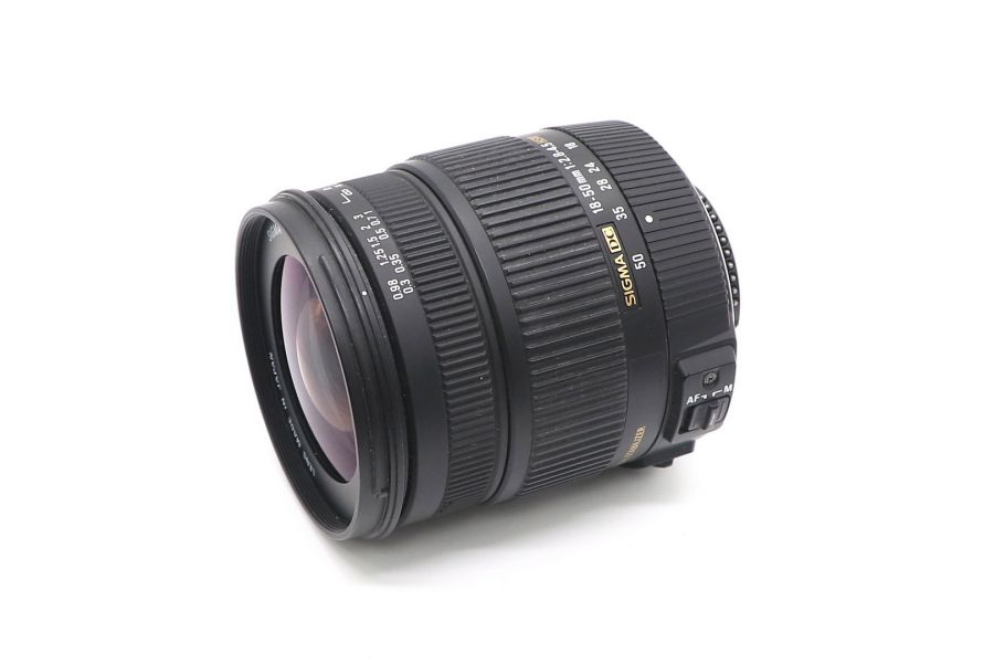 Sigma AF 18-50mm f/2.8-4.5 DC OS HSM For Nikon в упаковке