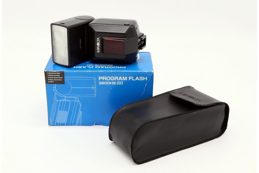 Фотовспышка Minolta Program Flash 3600HS (D) в упаковке 