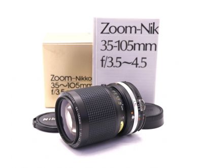 Nikon 35-105mm f/3.5-4.5 Zoom-Nikkor в упаковке