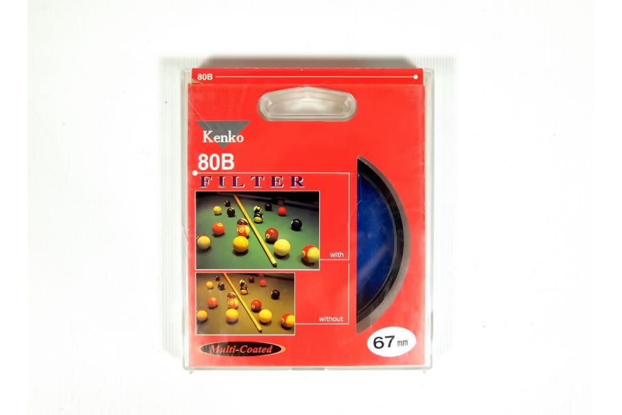 Светофильтр Kenko Filter 80B MC 67mm
