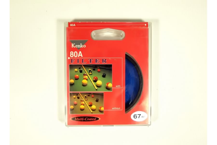 Светофильтр Kenko Filter 80A MC 67mm Japan