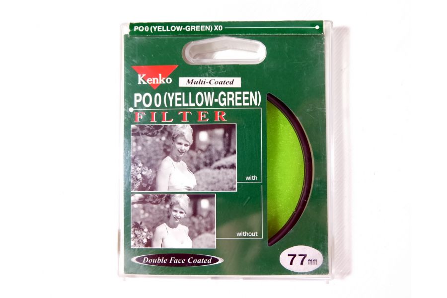 Светофильтр Kenko Filter PO0 (Yellow-Green) XO 77mm