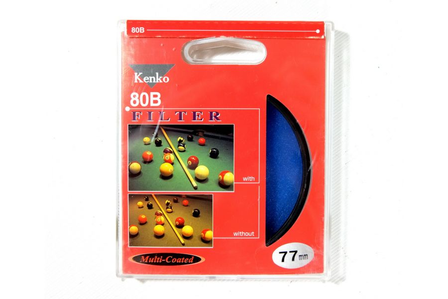 Светофильтр Kenko Filter 80B 77mm