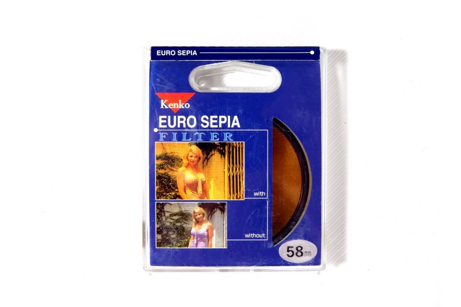 Светофильтр Kenko Filter Euro Sepia 58mm Japan