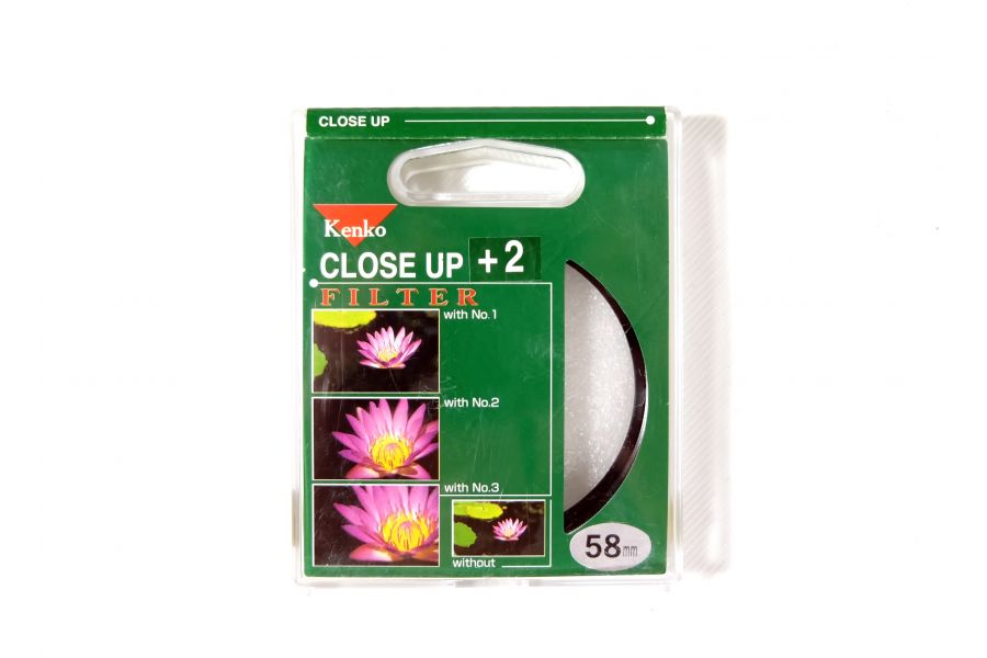 Макрофильтр Kenko Filter Close Up (+2) 58mm Japan