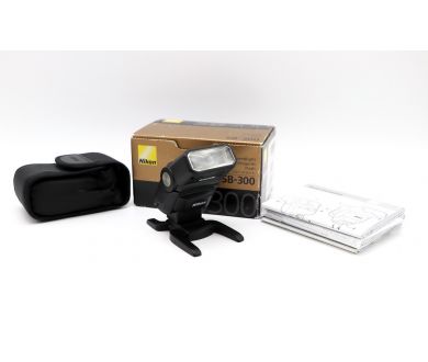 Фотовспышка Nikon Speedlight SB-300 в упаковке