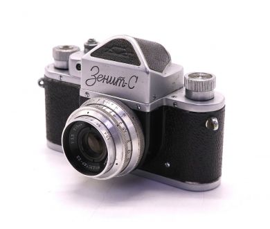 Зенит С + Индустар-22 П ранний, 1956