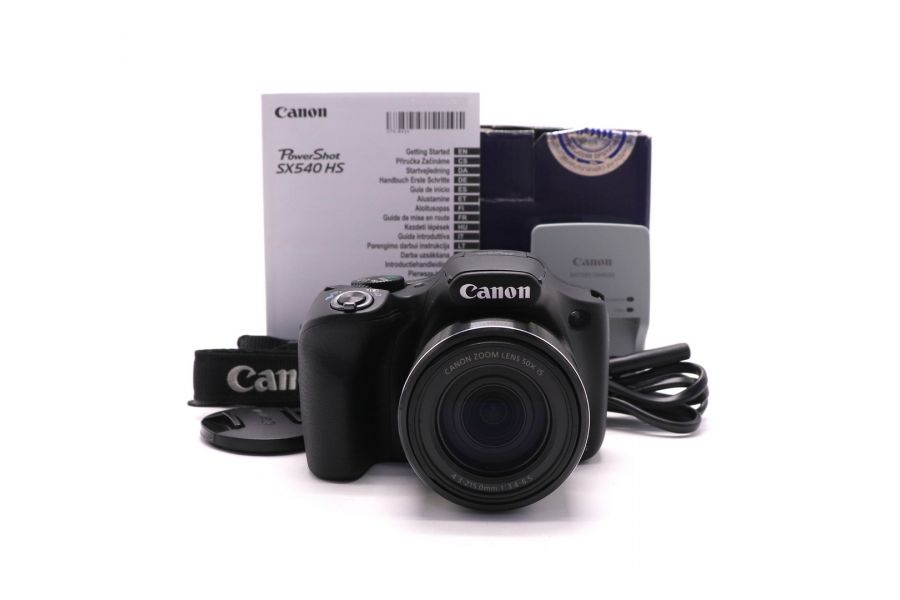 Фотоаппарат Canon PowerShot SX540 HS в упаковке
