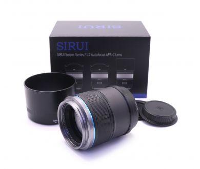 Купить Sirui Sniper 56mm f/1.2 AF APS-C E-Mount в упаковке Sirui Sniper 56mm f/1.2 AF APS-C E-Mount в упаковке
