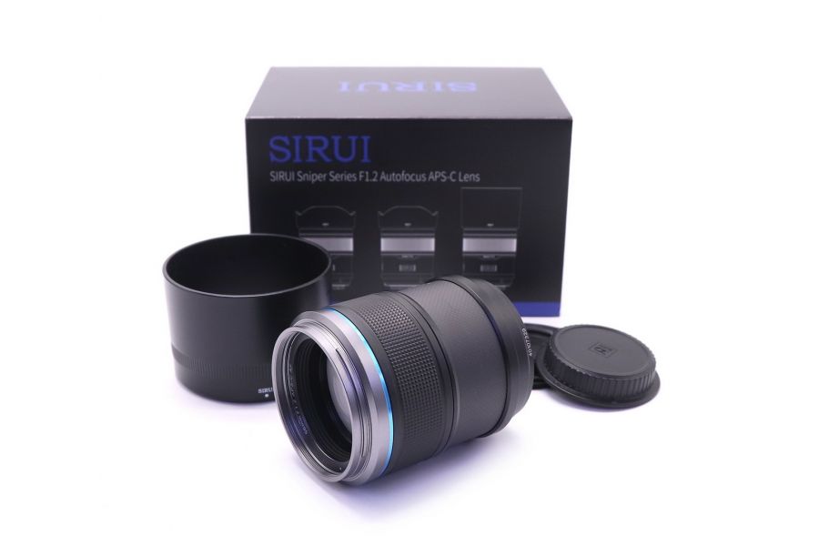 Sirui Sniper 56mm f/1.2 AF APS-C E-Mount в упаковке