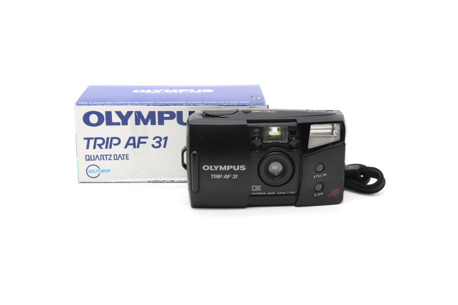 Olympus Trip AF 31 Quartz Date в упаковке
