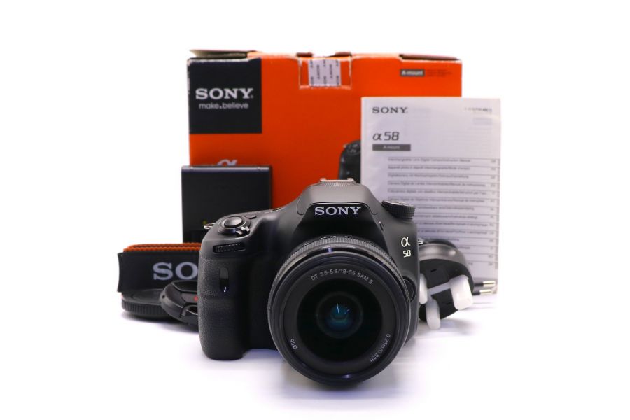 Sony A58 kit в упоковке (пробег 6050 кадров)