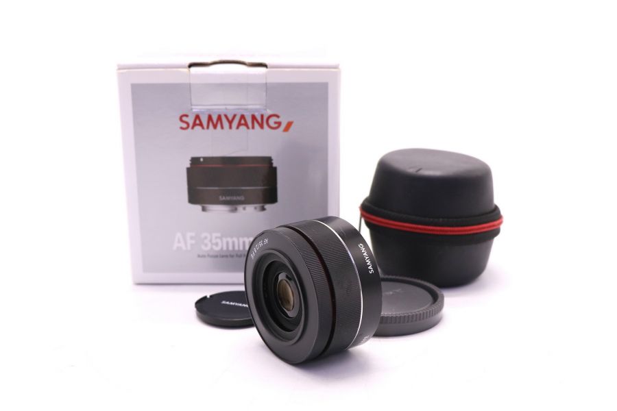 Samyang AF 35mm f/2.8 автофокусный в упаковке 