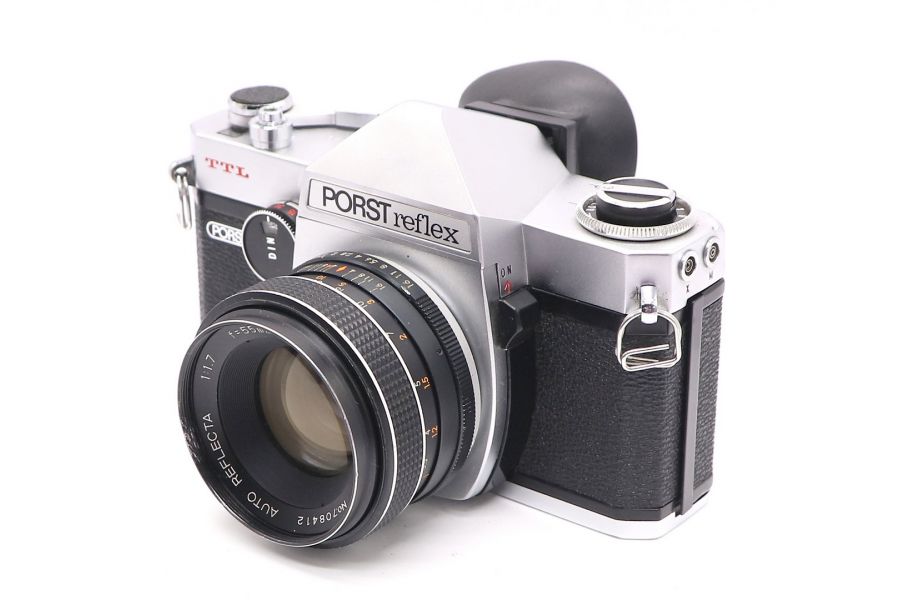 Porst Reflex TTL + Auto Reflecta 55mm f/1.7