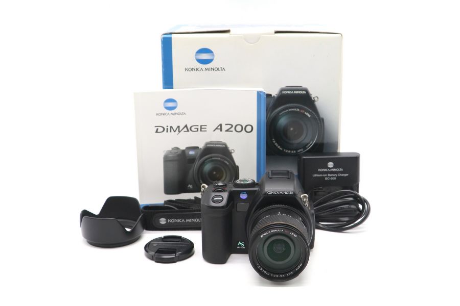 Konica Minolta DIMAGE A200 в упаковке