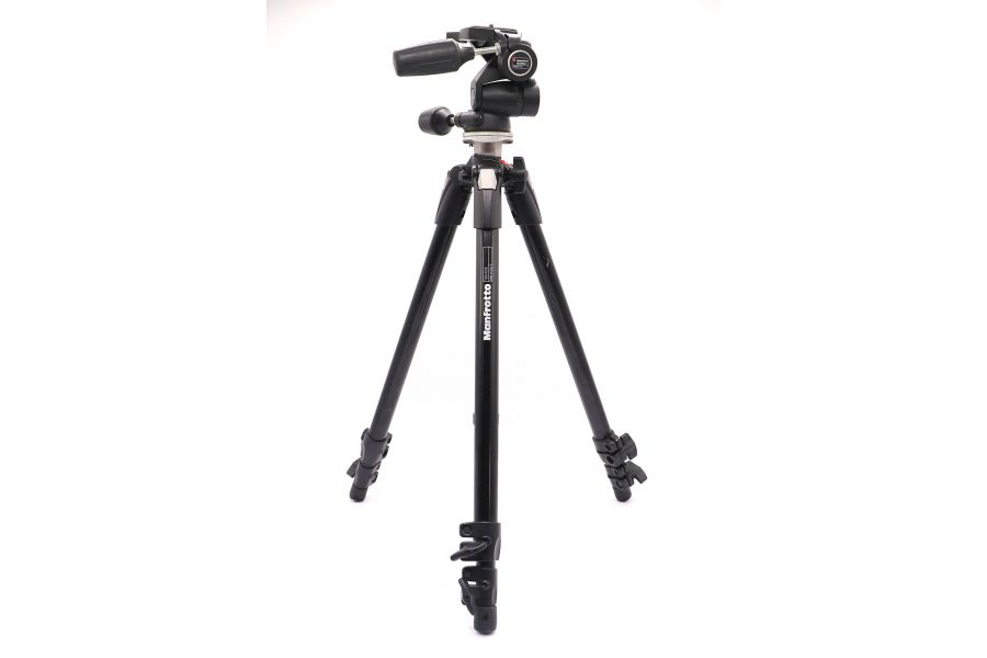 Штатив Manfrotto 190XDB + штативная головка Manfrotto 804RC2