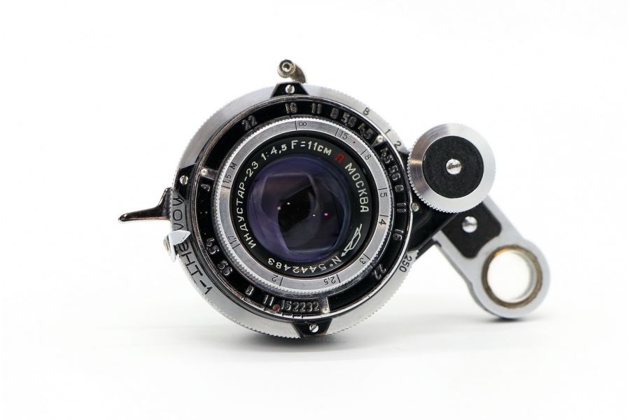 Индустар-23 4.5/11см Момент-1 (СССР, 1954г)